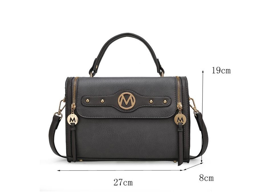 Thumbnail: MKF Collection Sabrina Shoulder Bag - Taupe