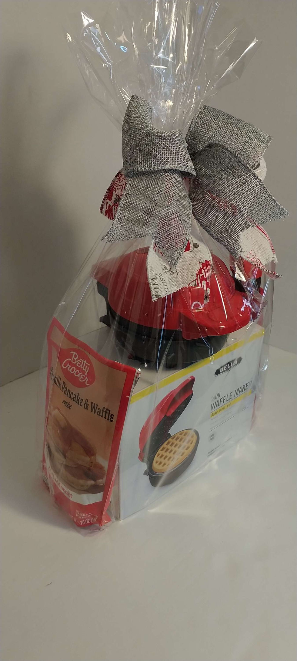 Thumbnail: Mini Waffle Maker Set - Red