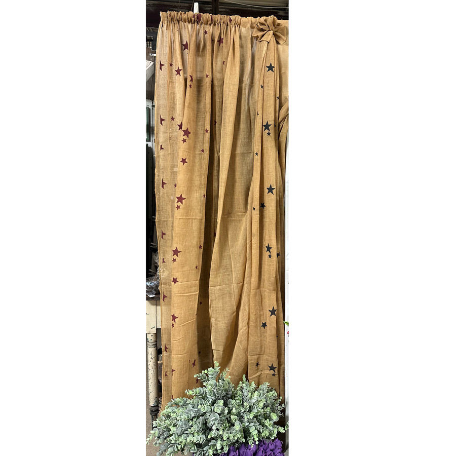 Thumbnail: Tobacco Cloth Curtain  3 Styles