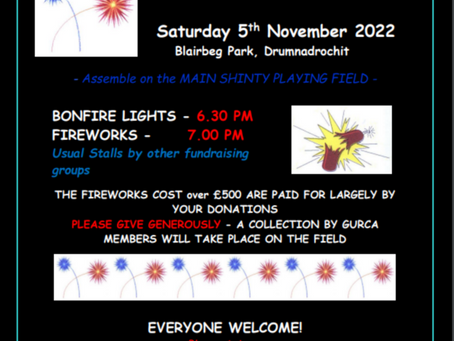 Bonfire Night Community Fireworks Display