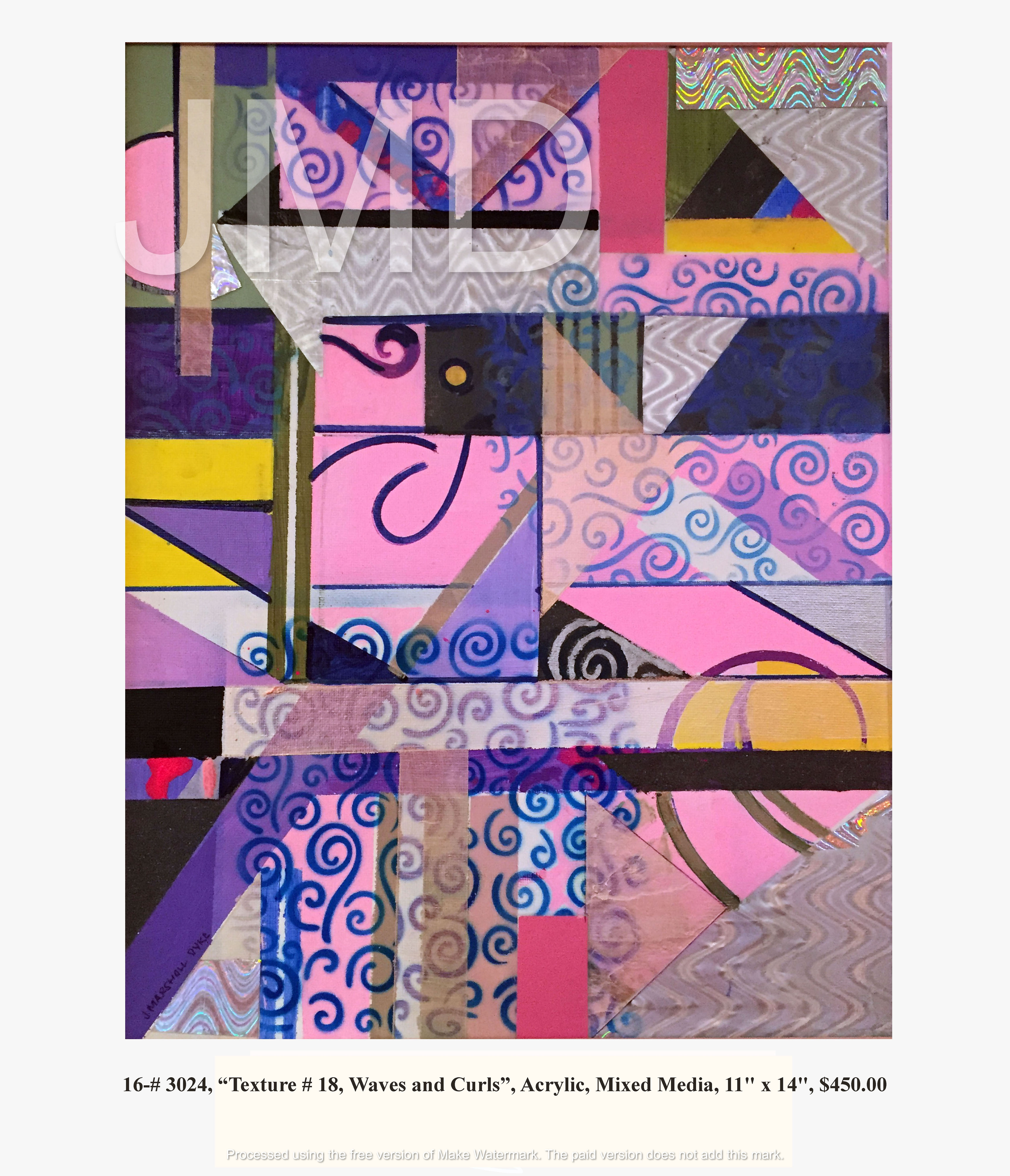 Texture #18 Waves & Curls (16-#3024)