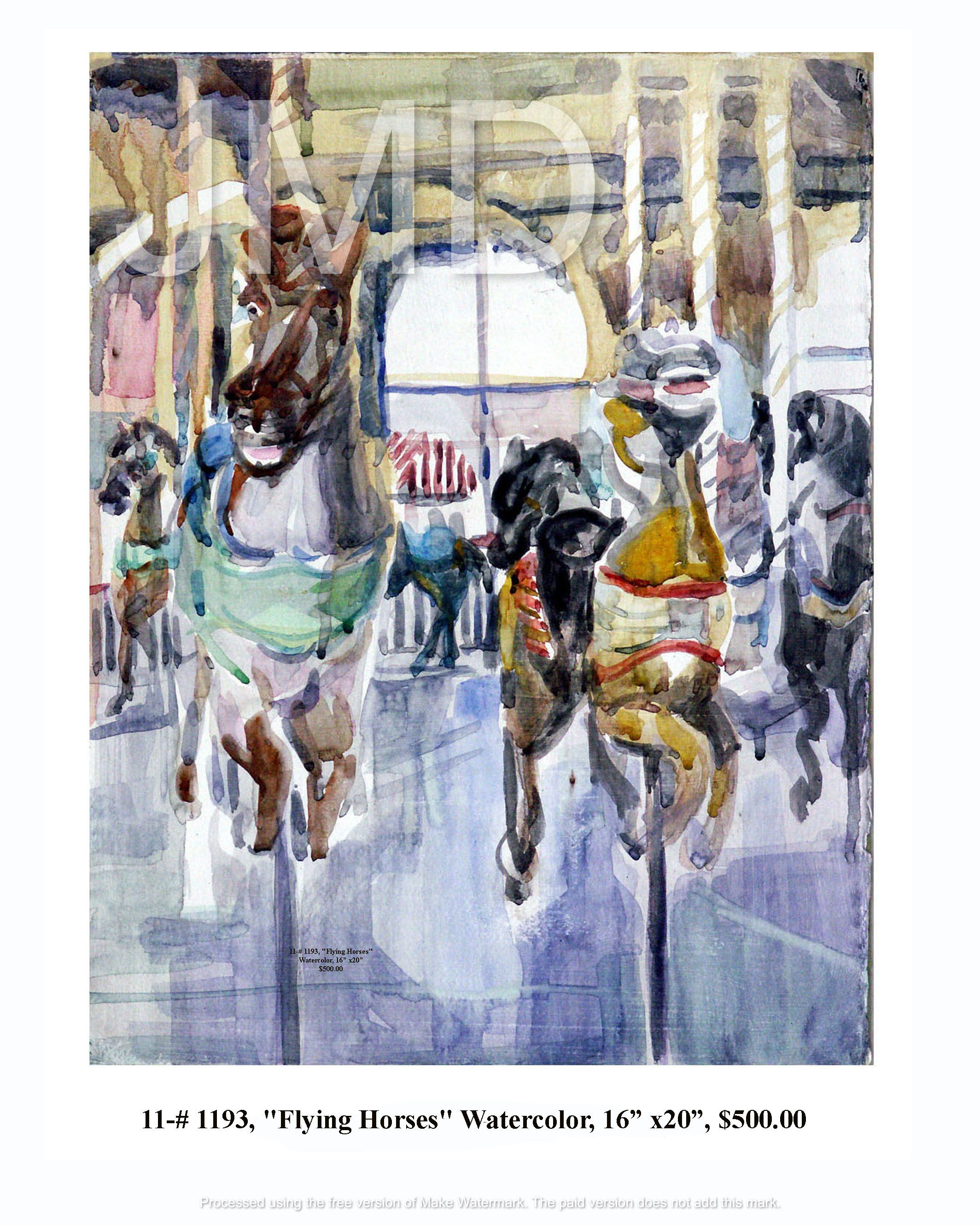 Flying Horses (11-#1193)