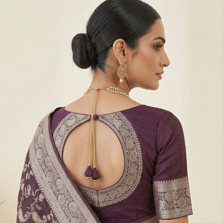 Thumbnail: Pashmina Bangalore silk 