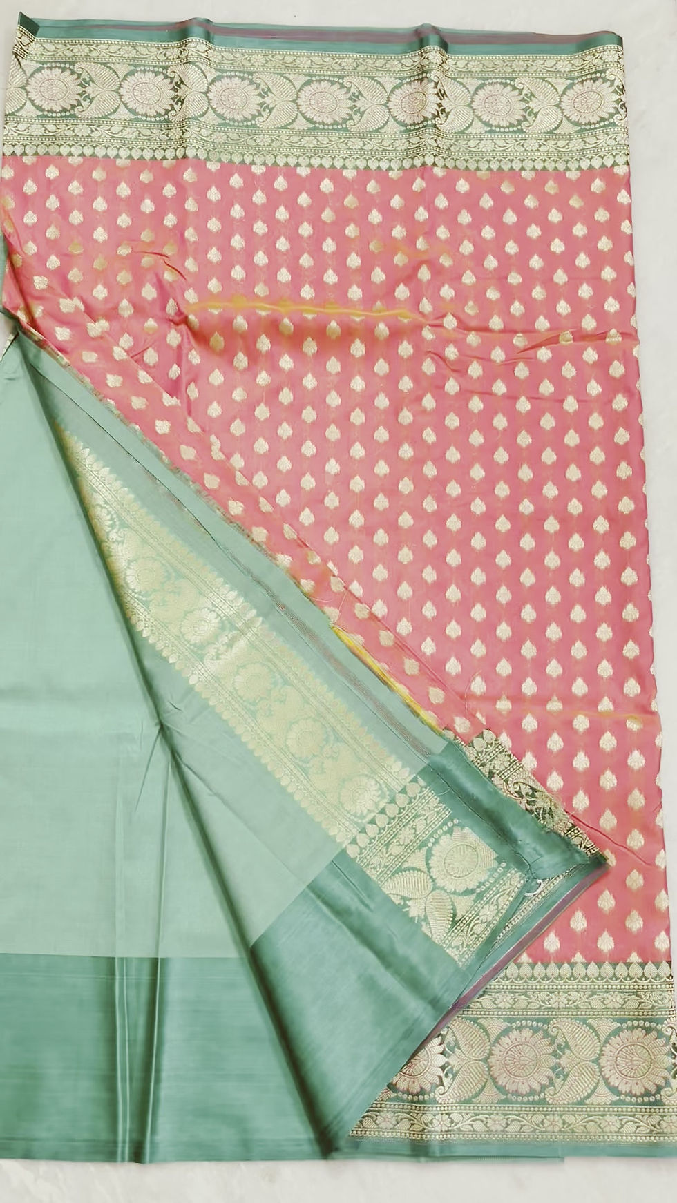 Thumbnail: Katan Banarasi Silk Mark Certified