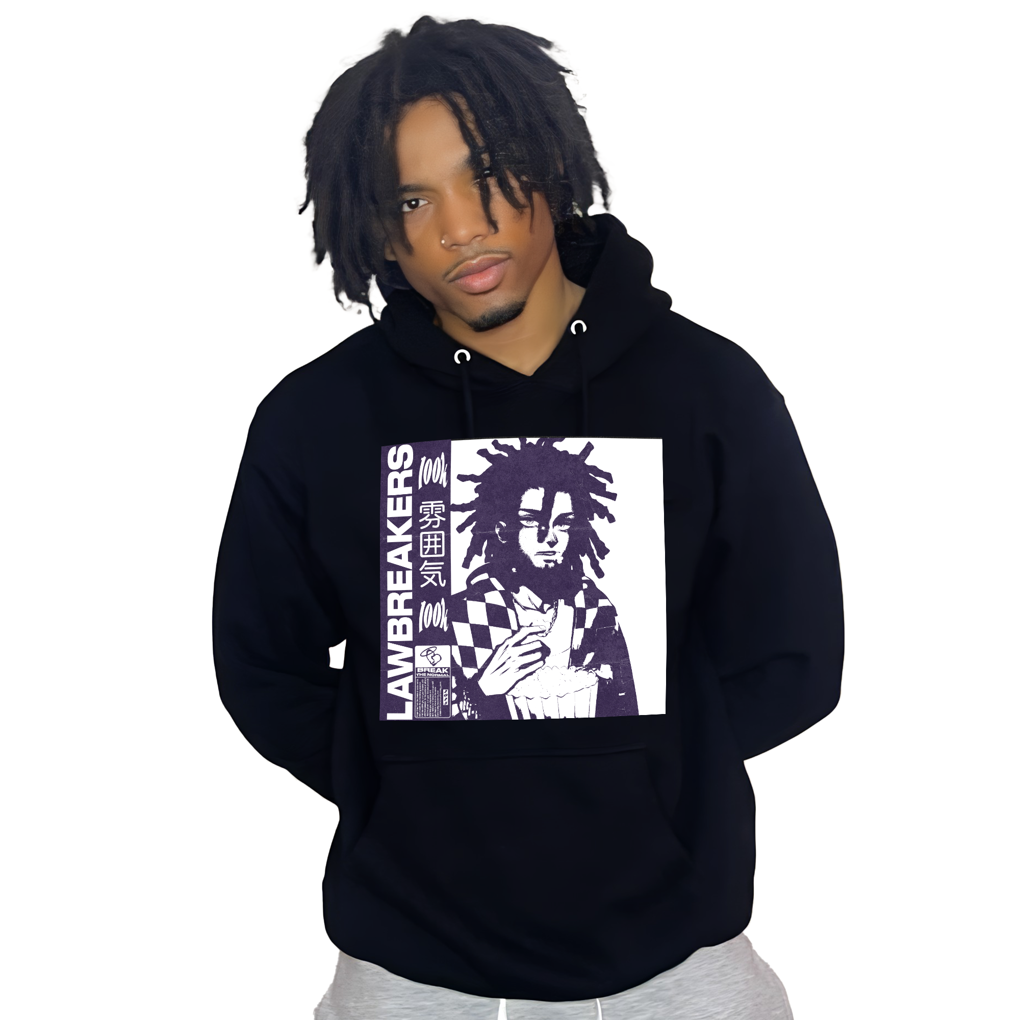 LAWBREAKERS 100K Hoodie (Blue Design)