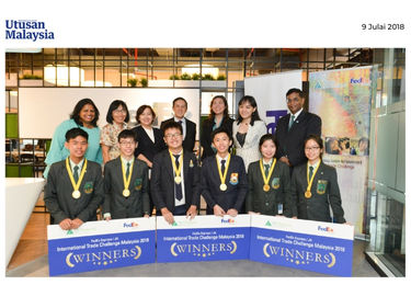 Uji kemampuan pelajar tentang perniagaan, perdagangan global