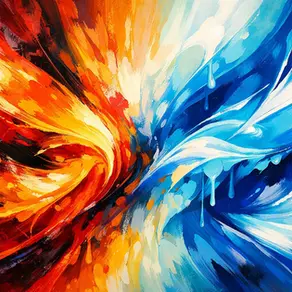 Différence entre huile et acrylique