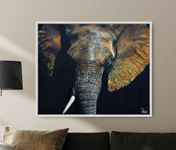 N° 9: "Self Defense", 81 x 65 cm