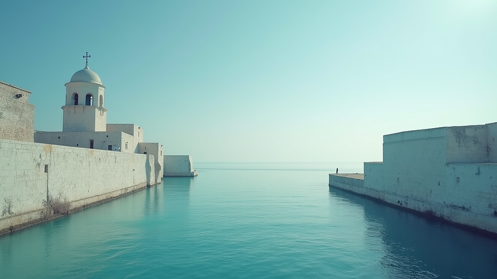 Vue rapprochée d’une toile abstraite aux couleurs marines