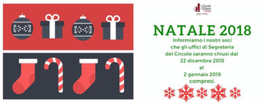 Chiusura uffici per le festività