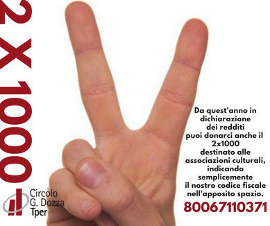 Il tuo 2x1000 al Circolo!