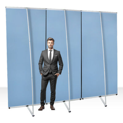 L-Stand Triple Panel Straight