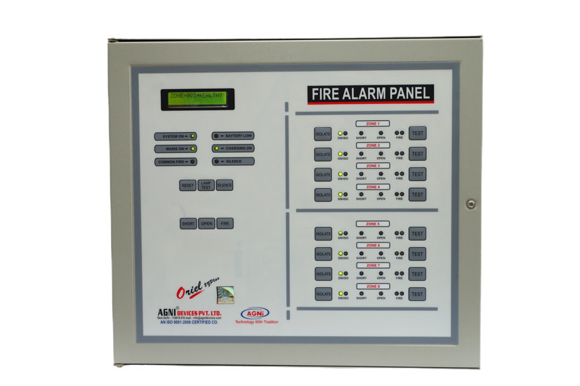 Agni 8zone Conventional Fire Alarm Panel