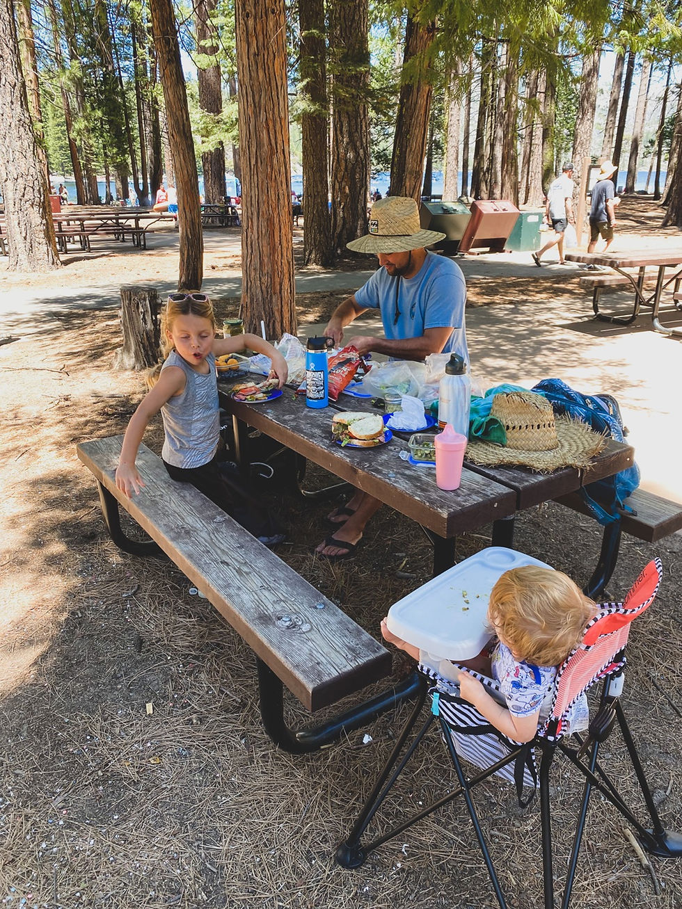Pinecrest lake hike - nourish farm Turlock blog