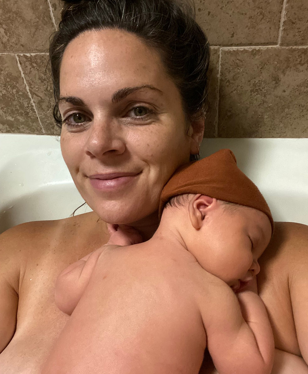 free birth story and wild pregnancy