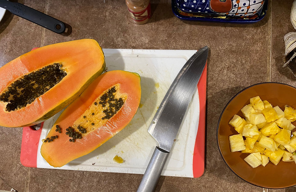 Comfort Food, Settling into our home in Panama