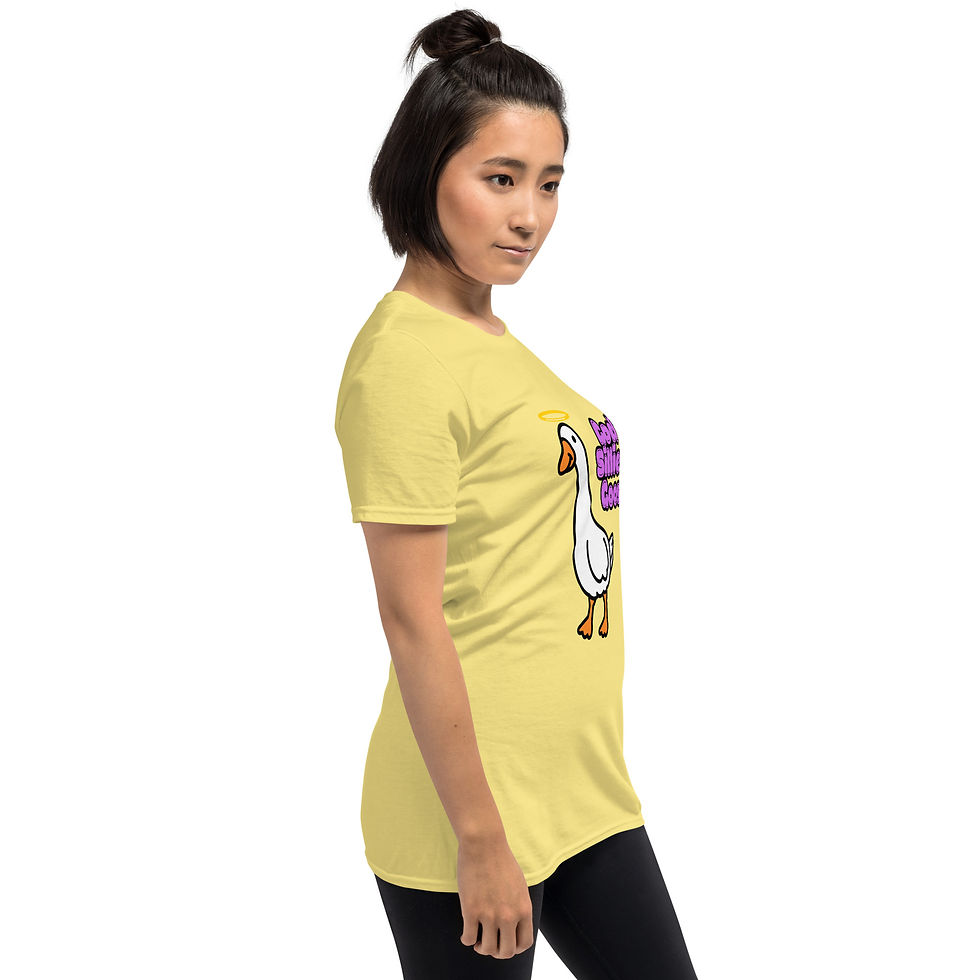 Thumbnail: God's Silliest Goose Short-Sleeve Unisex T-Shirt