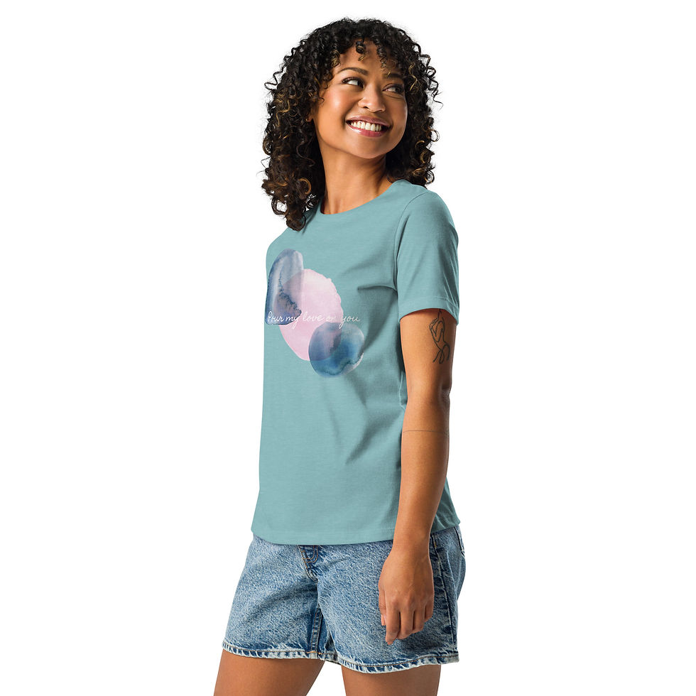 Thumbnail: Pour My Love Women's Relaxed T-Shirt