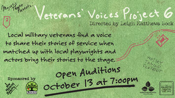 OPEN AUDITIONS: Veterans' Voices Project 6