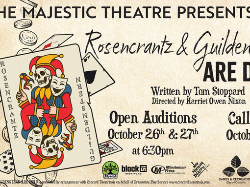 OPEN AUDITIONS: Rosencrantz and Guildenstern Are Dead