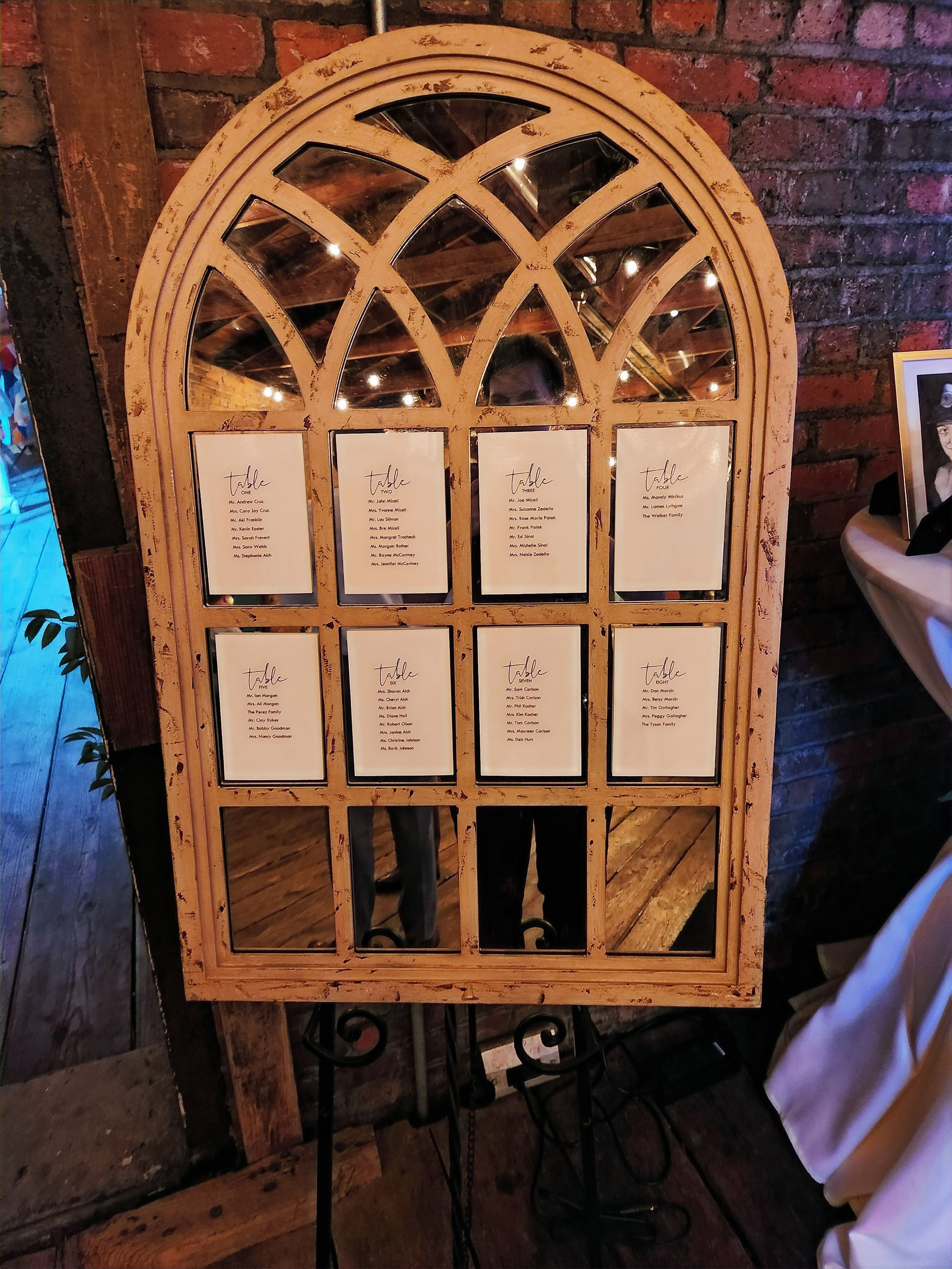 Table cards
