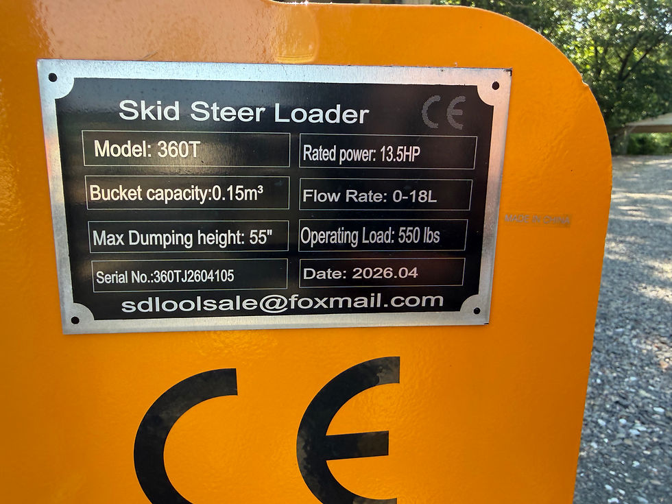 Thumbnail: SL360T Mini Skidsteer