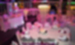 wedding setting