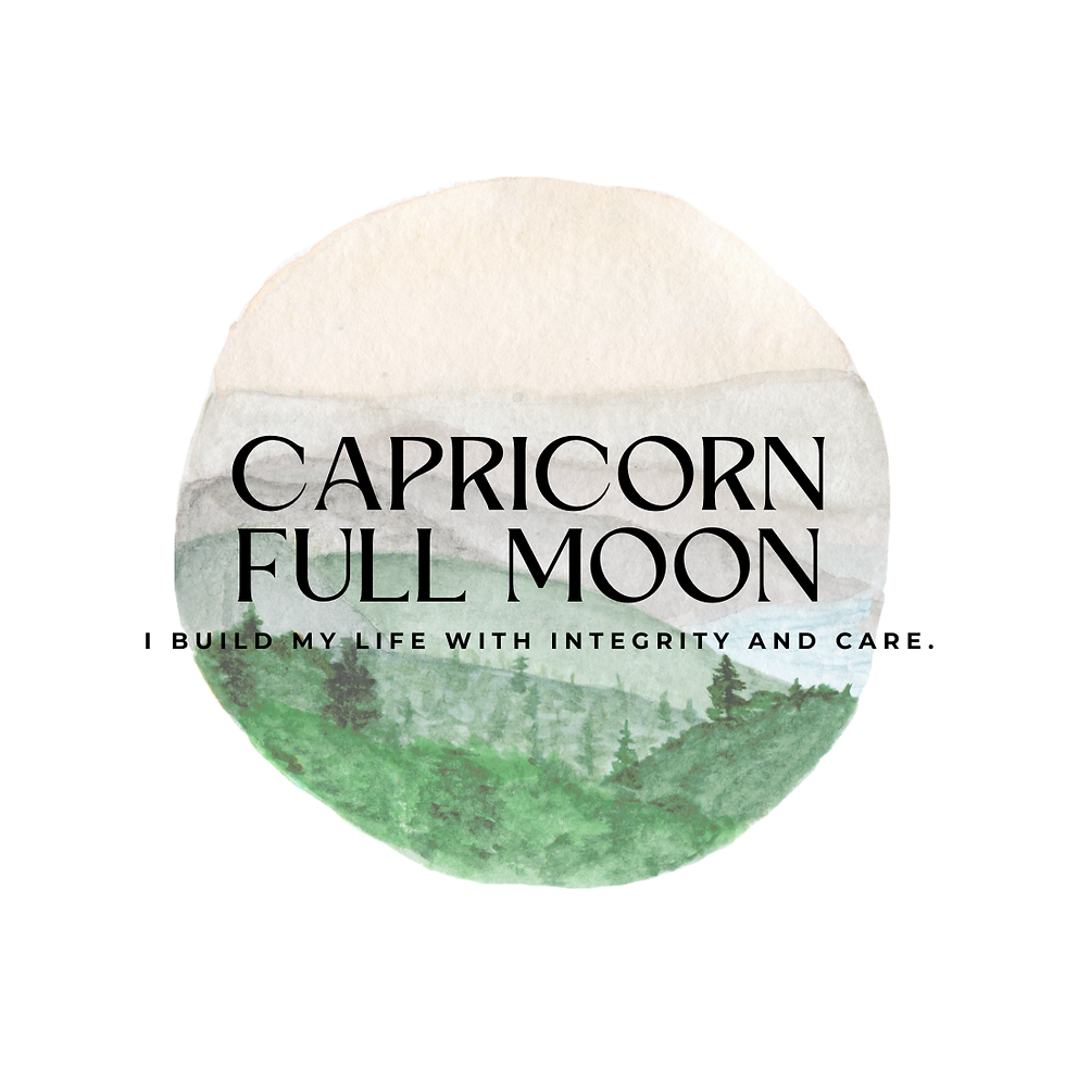 Capricorn Full Moon Ritual