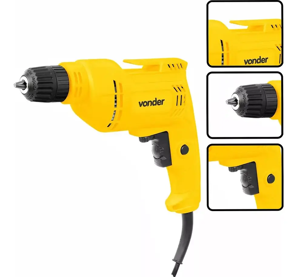 Furadeira Sem Impacto 3/8 , 450 W, Fsv 450, 127 V~ Vonder