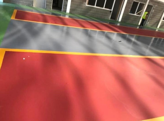 Polyurethane floor screed