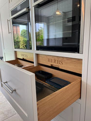 bespoke kitchen draws