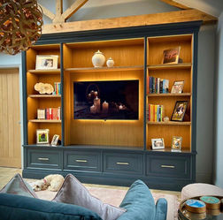 bespoke media wall cabinets