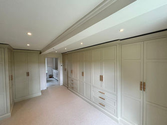 bespoke dressing area