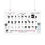 Thumbnail: Matte Horizontal Art Posters Decorative Hebrew Script Prints for Home & Holidays
