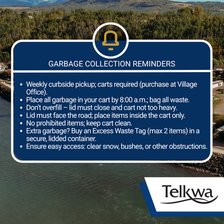 Garbage Collection Reminders