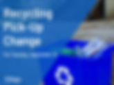 Recycling Collection Date Change
