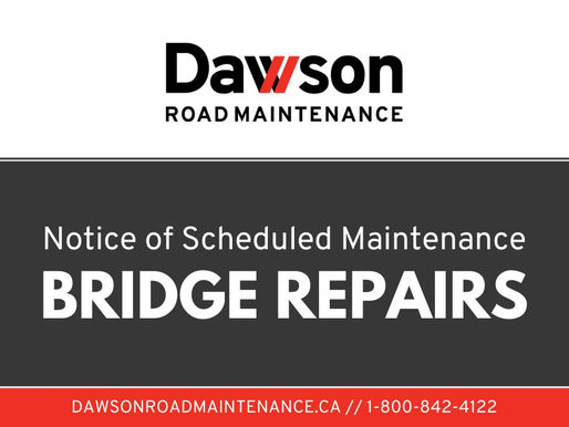 Bridge Maintenance Update