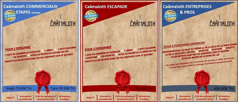 Exemple de Pack All inclusive
