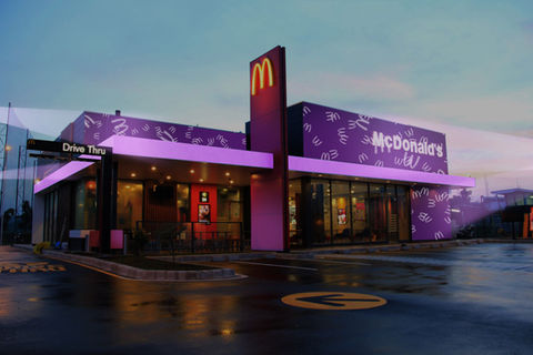 McDonald's - Grand Opening - Brand Projection Mapping