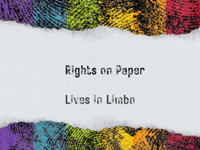 Rights on Paper, Lives in Limbo