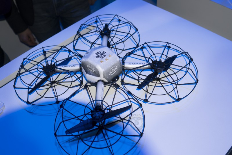Intel Drone, UAV, Super Bowl