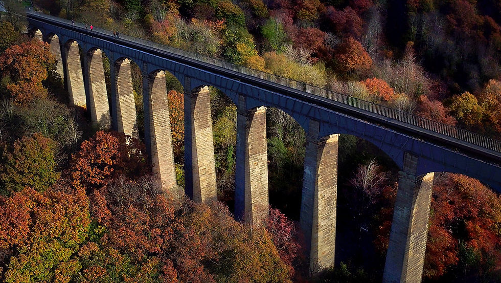 Pontcysylte Aqueduct, Drone, UAV, DJI Inspire Pro