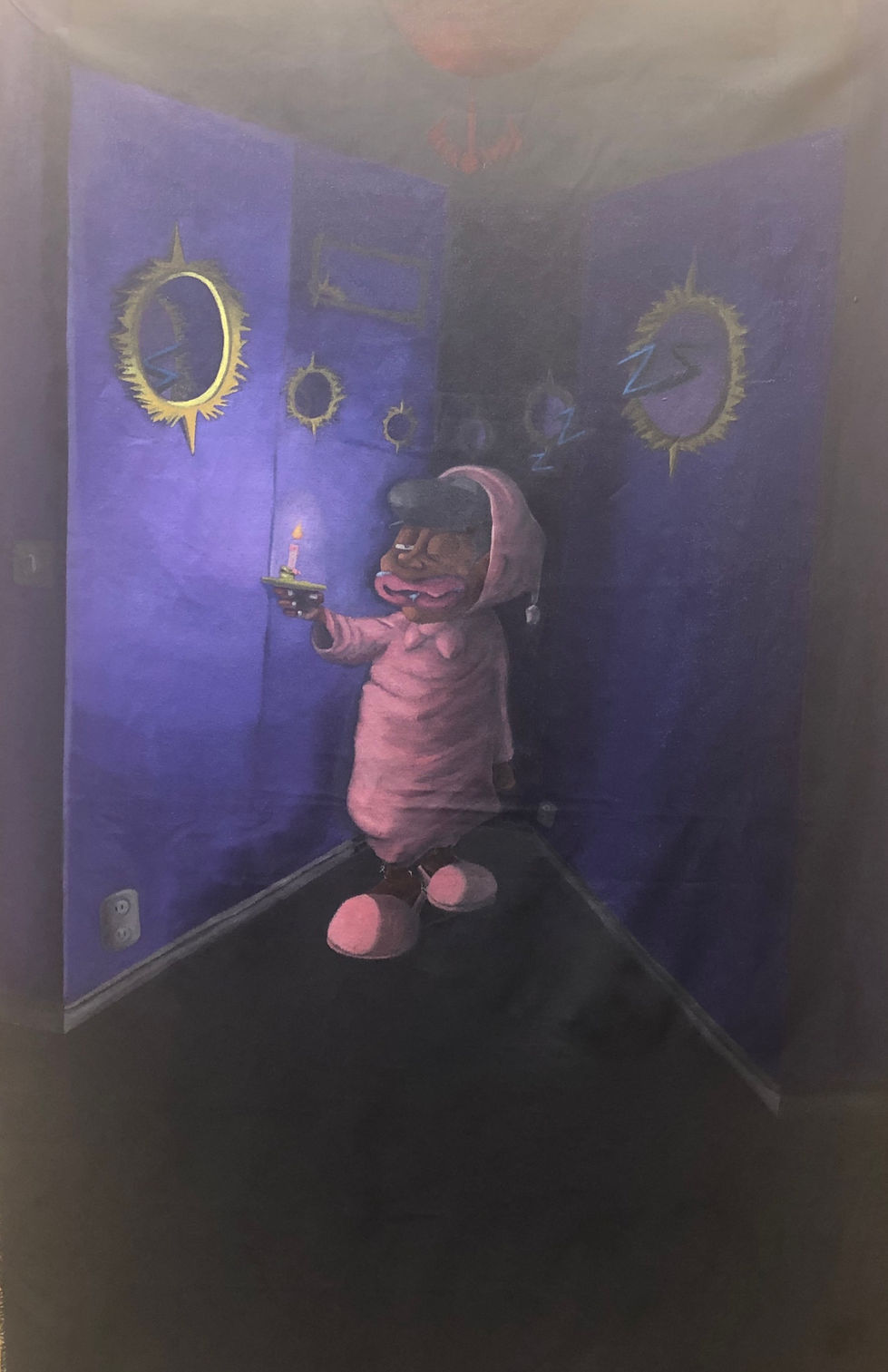 3am, oil paint on canvas