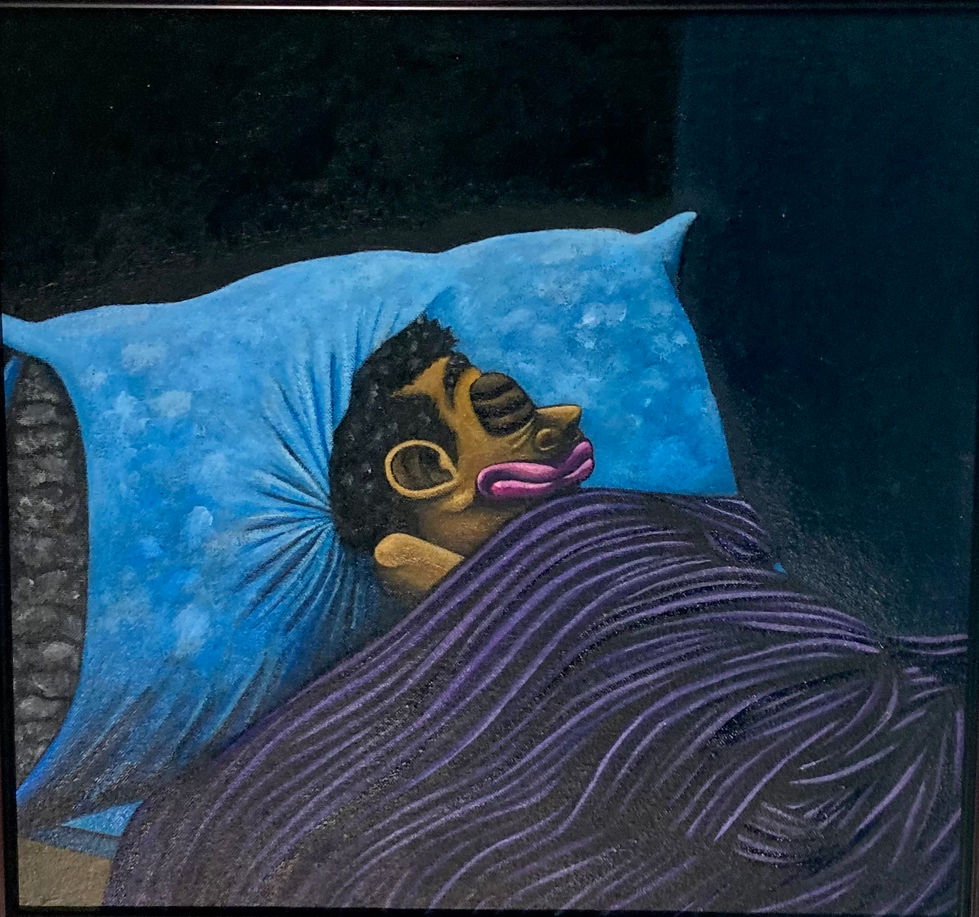 Dangerous Prey, oil paint on canvas