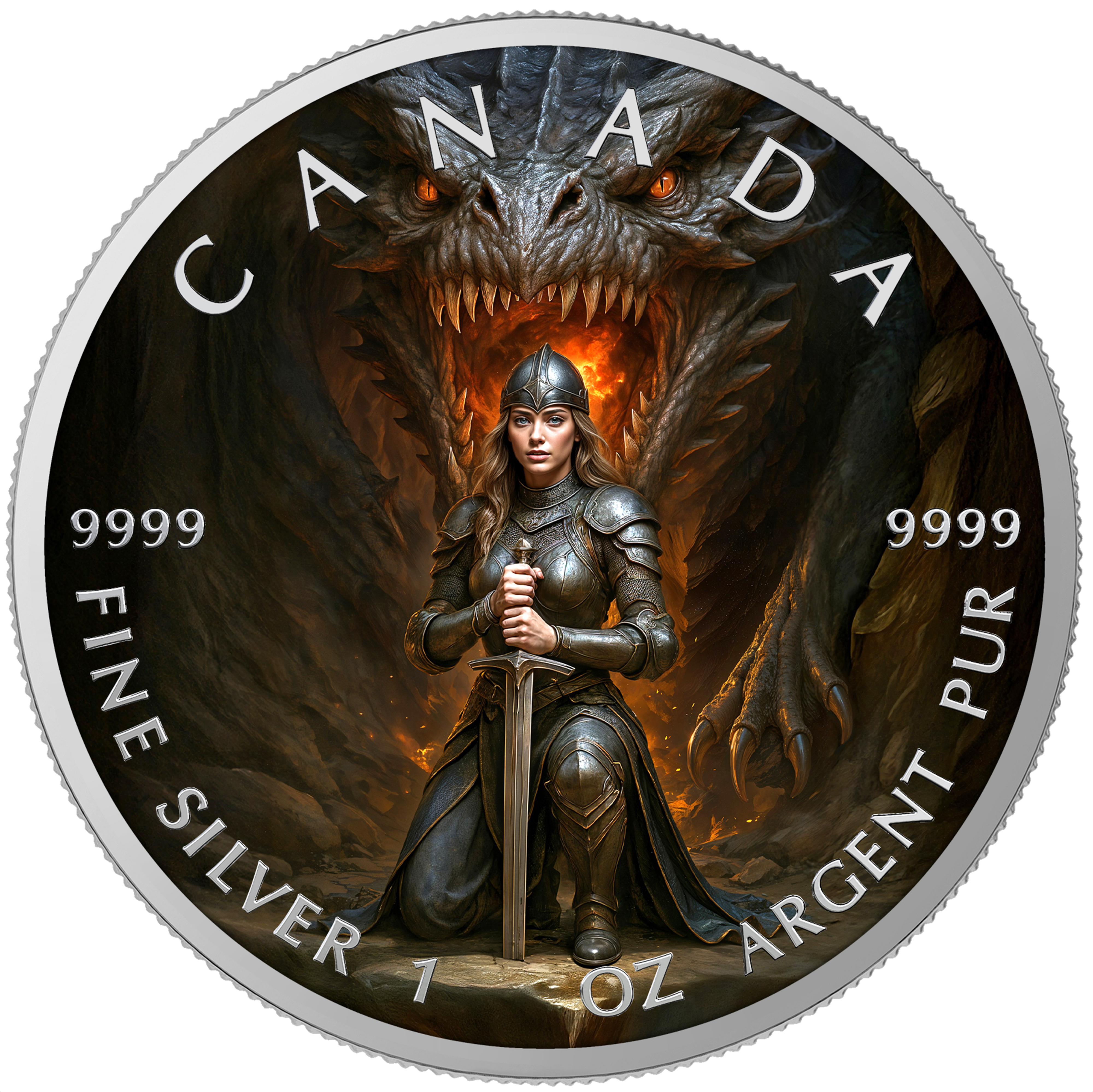 Last Breath - 1 Oz 999.9 Silver Coin 5$ Canada 2025