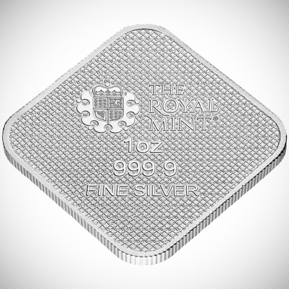 Miniatura: Great Britain Queen’s Beasts Completer 1oz 999. 9 Fine Silver Bar