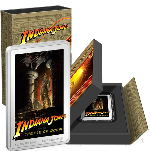 Indiana Jones and the Temple of Doom 1oz Silver Coin