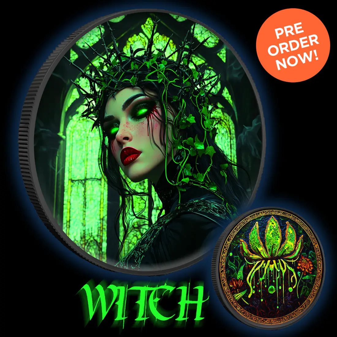 Witch Edition 1oz .999 Silver - $1 USA American Eagle 2024