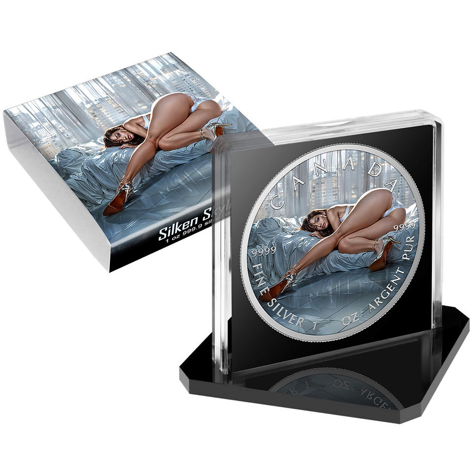 Miniatura: Silken Skyline - 1 oz 999.9 Silver Coin 5$ Canada 2026