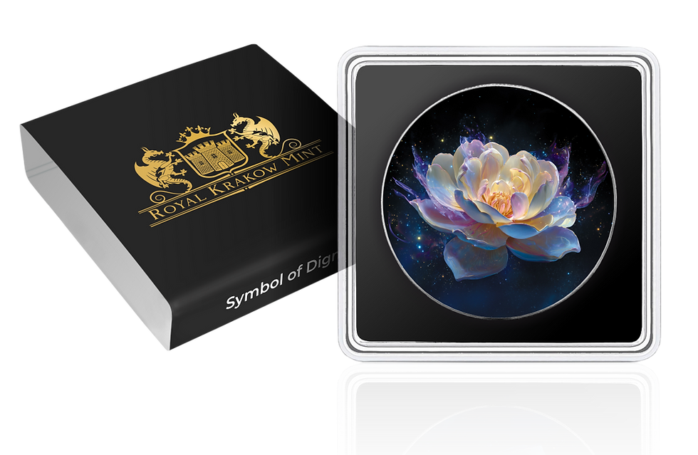 Miniatura: Magnolia: Flowers of Life series - 1oz .999 Silver 1$ USA 2025